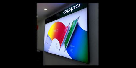 OPPO軟膜卡布燈箱